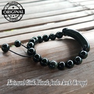 Gelang Giok Black Jade Aceh Terapi Keren