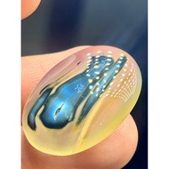 Permata Akik Sulaiman Premium AAAA Saiz Besar 50 Sen Asli Motif Rare Natural Agate Stone Untuk Cinci