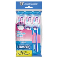 Oral-B Complete Micro Thin Clean Extra Soft Manual Toothbrush (3 Pcs)