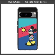 Google Case PIXEL 9 8 7 7a 6 6a 5 4 4A 5G 4G Pro XL Mickey Summer LZ0343