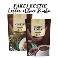 [PAKEJ BESTIE] COFFEE + CHOCO RIMBA by Jungle Girl Hq