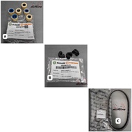 BENELLI PANAREA125/ VZ125i Belting/V-Belt, Buffer Block(3pcs), Clutch Roller Comp(6pcs) 100% Origina