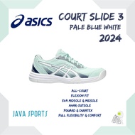 Asics Court Slide 3 2024 Tennis Shoes Ori Tennis Shoe| Pale Blue White