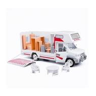 MZ Luxury Camper Van Motorhome 1:28 Scale Car Model Diecast Gift Toy