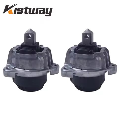2PCS Engine Mounts Kit For BMW F02 F06 F07 F10 F11 F12 F13 525d 530d 535d 640d 730d 730Ld 740d 22116