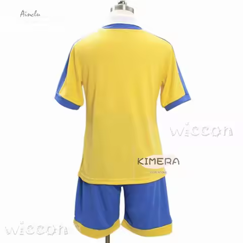 DY20Inazuma 11 Eleven GO Matsukaze Tenma Cosplay Sportswear Game Anime Roleplay Costume Uniform Outf