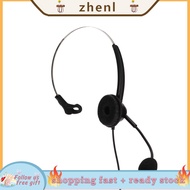 Zhenl Telephone Headset Phone H360‑RJ9 with HD Microphone for Customer Service