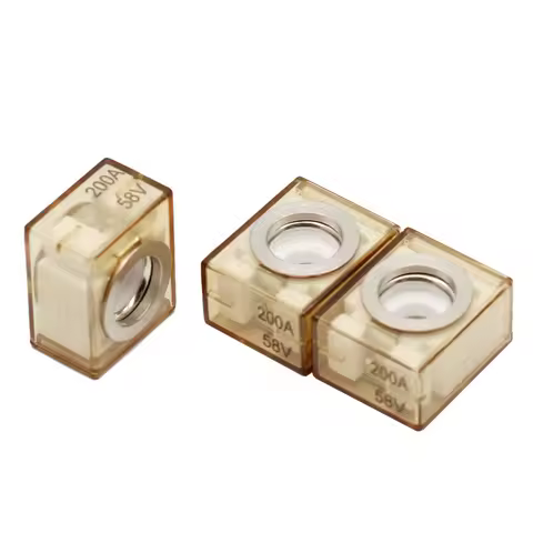 （1PCS）Battery Terminal Series Fuse 125A 200A 250A Rated Battery Fuse Compatible with Boat Truck RV f