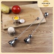 304 Stainless Steel Egg Opener Egg Opener Double-Headed Egg Opener Steamed Egg Rack Egg Opener Egg O