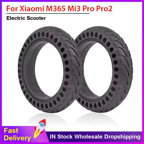 8.5 inch Tyre for Xiaomi M365 1S Pro Pro2 MI 3 Kick Scooter Electric Scooter Rubber Solid Tire Anti-