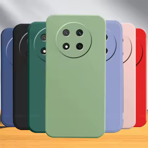 For Honor X9C Case Cover Huawei Honor X9C X9B X9A X9 Capas Shockproof Bumper Original Liquid Silicon