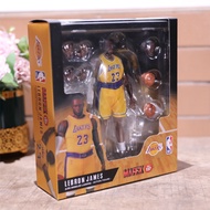 MAFEX No.127 LeBron James Los Angeles Lakers Mobile puppet figurine