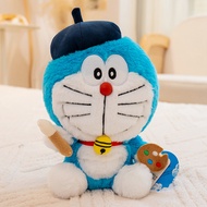 Original With Tag Doraemon Plushies Lovely Stuffed Happy Birthday Doraemon Plushies Painter Chef Dor