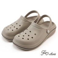 FM SHOES Lightweight Waterproof Hole Light Gray