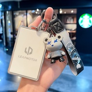Soft TPU Car Shell Key Fob For Leapmotor C10 C11 C16 C01 B01 B05 S01 T03 B10 Keychain Cover Case Acc