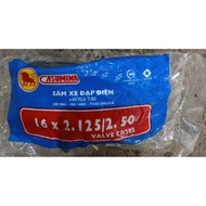 Electric Bicycle inner tube 14x2.125/250 and 16x2.125/2.50 CASUMINA