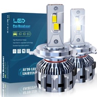 1Pair Q7 T75-Pro Car LED Headlight Bulb 4070 CSP CHIP 170W 30000LM H4 H7 H11 HB3 9005 H1 9006 9012 H
