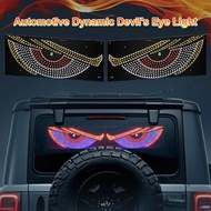LED Car Devil Eye Decorative , 12 Modes Dynamic Car Accessories