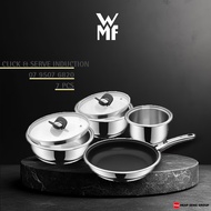 WMF Click & Serve Induction Cookware Set - (7 Pieces) [Model: 0795076820] - Cookware