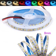 5M LED strip 12V 2835 120Led / 300Led SMD ilaw sa bahay led may kakayahang umangkop na hindi waterpr