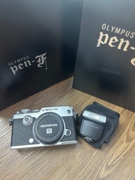 少有極新齊盒 99% Olympus Pen-F pen F Silver