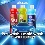 AICLAS Wax polish kereta Foam sprayer Car coatingLilin kereta semburan tangan Penambah kilauan Khusu