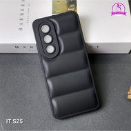 Itel S25 Itel S25 Ultra SoftCase Pillow Macaron Black Case Itel S25 Itel S25 Ultra SoftCase Pillow