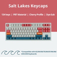 [SG Local Stock] Salt Lakes Keycaps | 134 Keys | Cherry Profile | PBT Dye-Sub | Royal Kludge Tecware Keychron Keycap