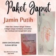Jestham jamin putih collagen kaps pemutih Murah