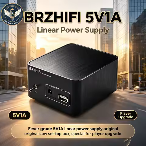 CHN 2027 new BRZHIFI 5V1A fever grade linear power supply original cow set-top box, special for play