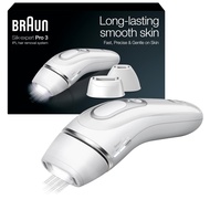 IPL Long-Lasting Hair Removal System for Women and Men, Silk Expert Pro 3 PL3221, Head-to-Toe Usage,