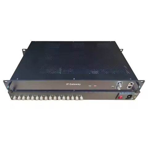 8 channels DVB-S2 DVB-T2 DVB-C ATSC ISDBT Digital RF to IP ASI IPTV CATV Digital TV Distribution Sys