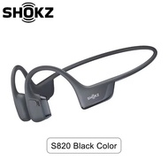 Shokz OpenRun Pro หมวกกันน็อคหูฟังบลูทูธไร้สาย2 S820IP55นำกระดูกกันน้ำเปิดกีฬาส่วนบุคคล