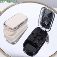 STAYREAL2R Pill , Adjustable Precise Cutting Pill  Box, Multifunctional Waterproof Food Grade 2/3/4-