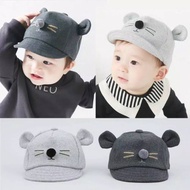 Baby hat children's hat/ cat patterned hat/ cat patterned baby hat/