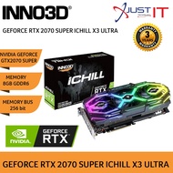 Inno3D Rtx 2070 Super Ichill X3 Ultra RGB Ddr6 256Bit Vga Card (8GB)