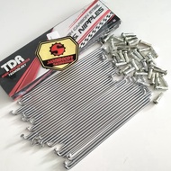 Spokes Spokes/ Spokes Nipples 159 Chrome TDR 9x159