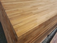 【龍華木業】木板 柚木指接拚板 板材 DIY 印尼柚木 桌板 柚木拼板 實木