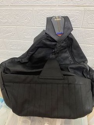 絕版 舊版 Jopej 黑色真皮 背囊 （附原裝防麈袋）
