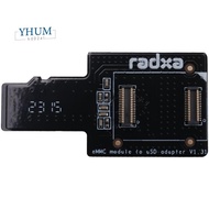 EMMC to USD Board EMMC to USB Adapter Board MicroSD EMMC Modules for ROCK PI 4A/4B