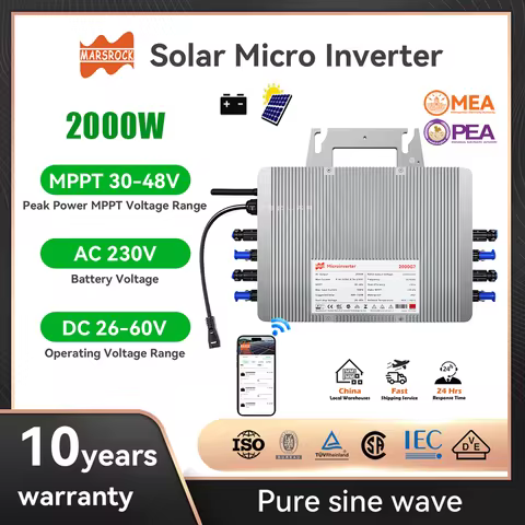 DC22-50V 2KW microinverters for solar system High Quality microinverter on grid Max Connect 4PC 350-