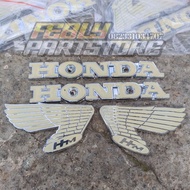CB 100 GLATIK IMPORTED EMBLEM ORIGINAL DETAILS CB 100 S90 TANK WING EMBLEM IMPORTED CB 100 TANK EMBL