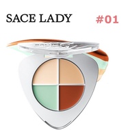 Sace Lady Pro Zone Concealer Palette 4 Colors 5.6G
