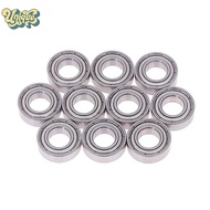 (Unique) 10Pcs 683 684 685 686 687 688 689 ZZ 2Z Small Deep Groove Bearing Metal Shielded Miniature 