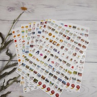 Global Success Vocabulary Sticker (Latest) from grades 1 to 5 (Education set) size 2 x2cm, peel-and-
