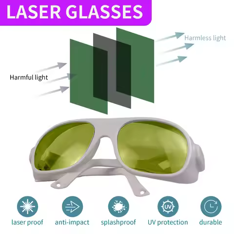 200-2000nm IPL laser glasses Laser protection 755 808 10600nm OD6 CO2 Laser Protection goggles 1064 