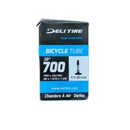 INNER TYRE 700 X 25/28C 60MM FV DELI TIRE Bicycle Inner Tube
