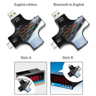 [Fenteer] Type C USB Tester Multi Functional 5A USB Cable Charger Indicator USB C