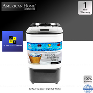 American Home AHW-616 6.2 kg. Single Tub Washing Machine