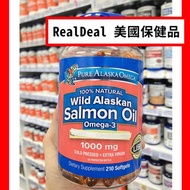 🔥熱銷 心血管健康🔥 美國Pure Alaska Omega 野生三文魚油 1,000毫克 210粒軟膠囊
